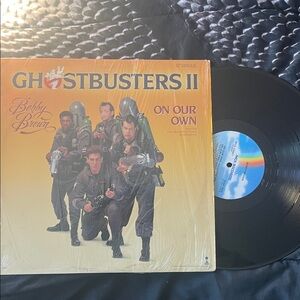 Ghostbusters Movie’ Vinyl “ On Our Own “ Bobby Brown Single